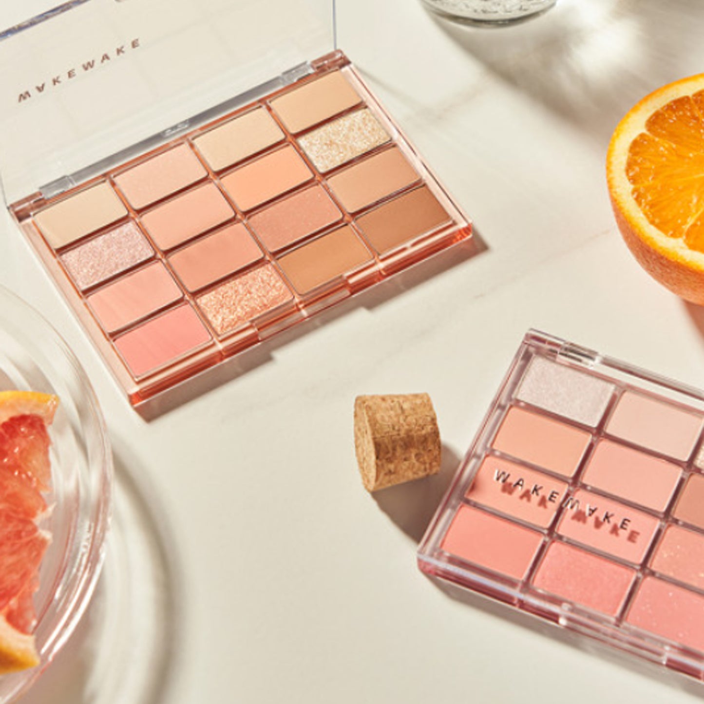 Wakemake soft blurring eye palette 16 balls 14g