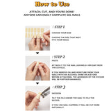 Wakemake (Strawberry Cream Cheese) March Real Gel Nail [Non-bake Easy Fit]