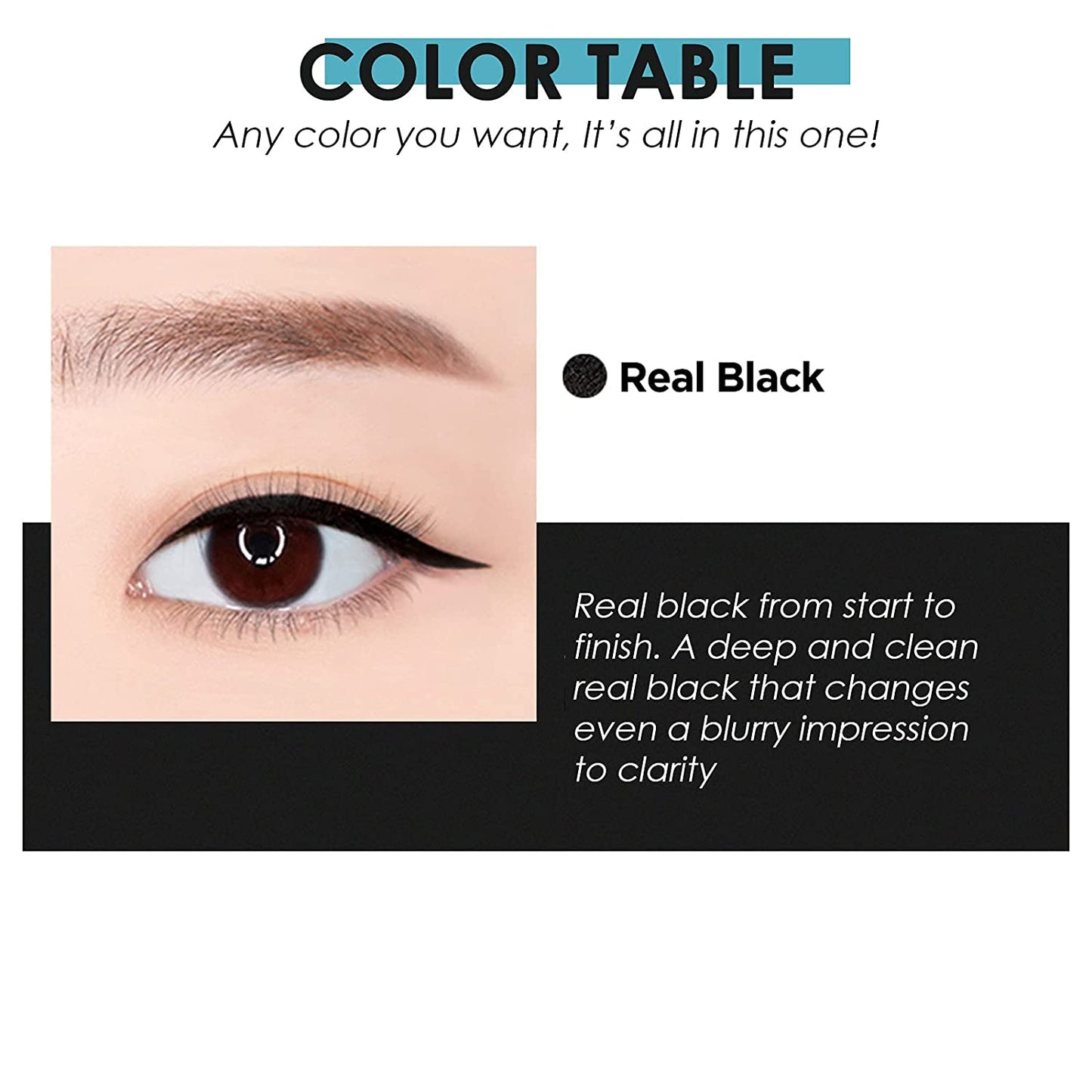 FORENCOS Tattoo All Proof Liquid Eyeliner 4 Types