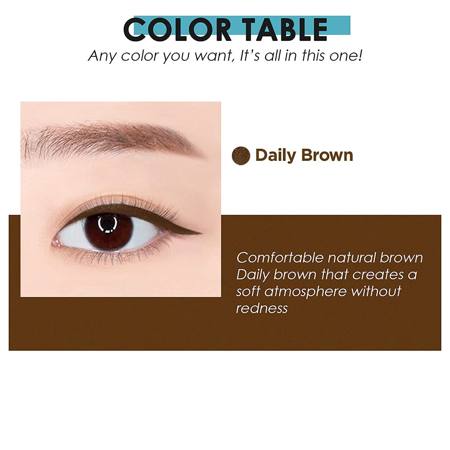 FORENCOS Tattoo All Proof Liquid Eyeliner 4 Types