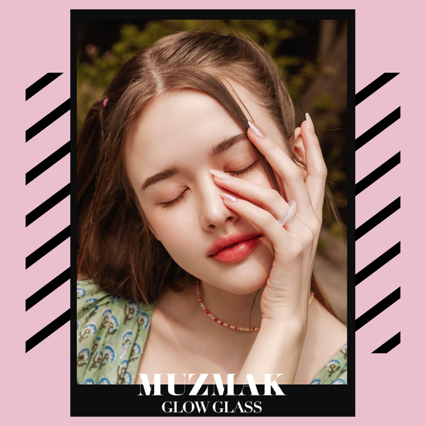 Muzmak ((Coffin) N Aurora Nail) 36pcs Nail Art Pattern Sticker Set Semicure Nail