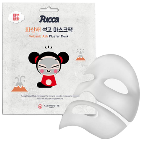 Fachouette Pucca Ash Plaster Mask Sheet Korean Skin Care