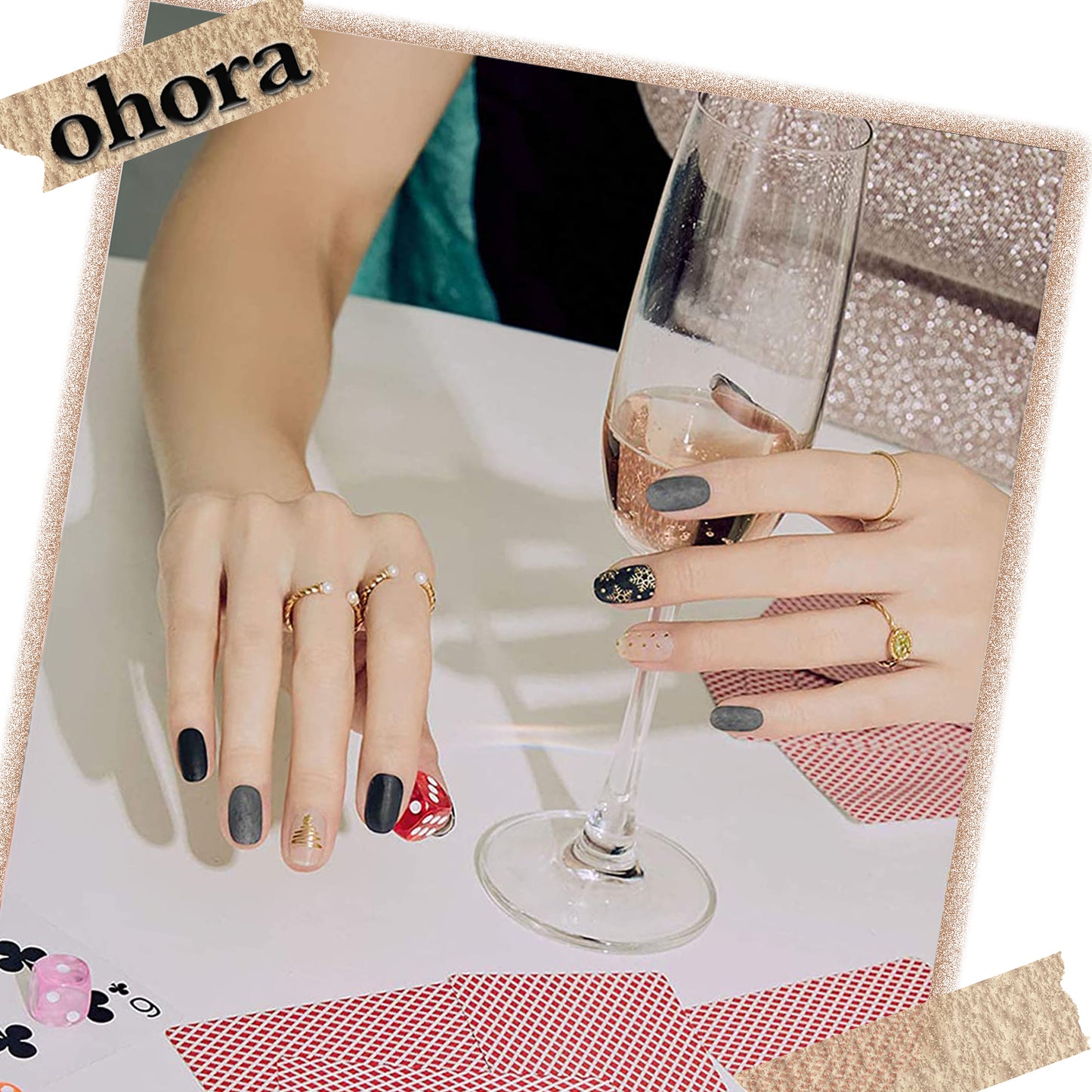 Ohora (N Snow Velvet Nail)