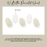 Ohora (N Better Painted Nail) 30pcs 16 Basic 14 Point Nail Art Pattern Sticker Set Semicure Nail