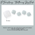 Ohora (P The Twinkling, Flattering Sky Pedi) 32pcs 22 Basic 10 Point Nail Art Pattern Sticker Nail Gel Set Pedicure