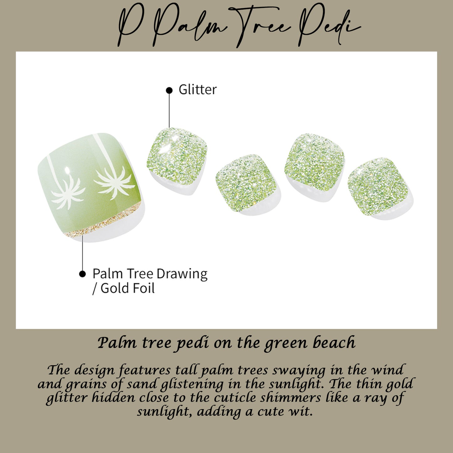Ohora (P Palm Tree Pedi)