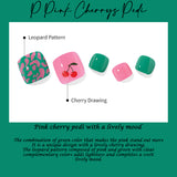 Ohora (P Ping Cherrys Pedi) 32pcs 22 Basic 10 Point Nail Art Pattern Sticker Nail Gel Set Pedicure