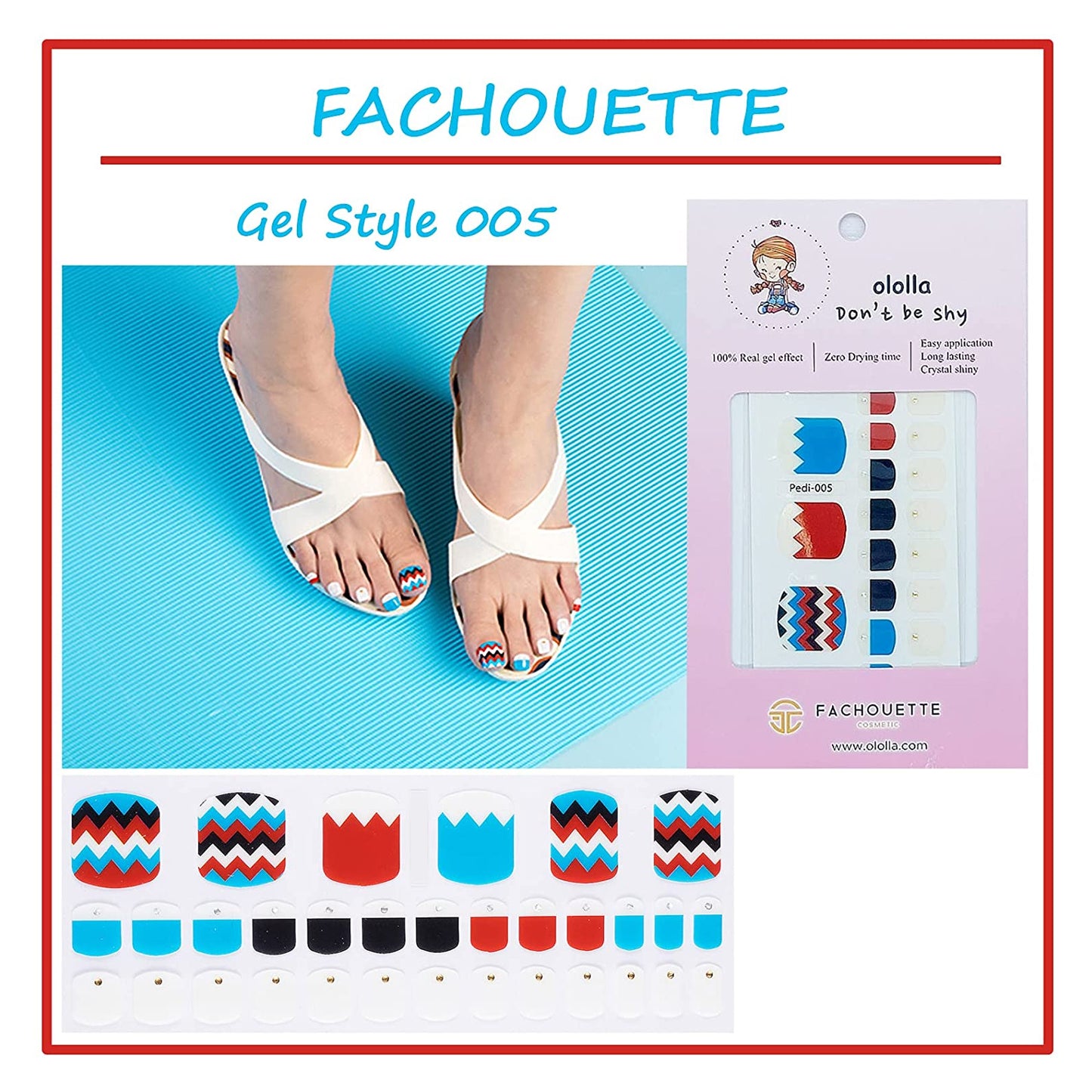 [FACHOUETTE] Pedi (Gel Style_005)