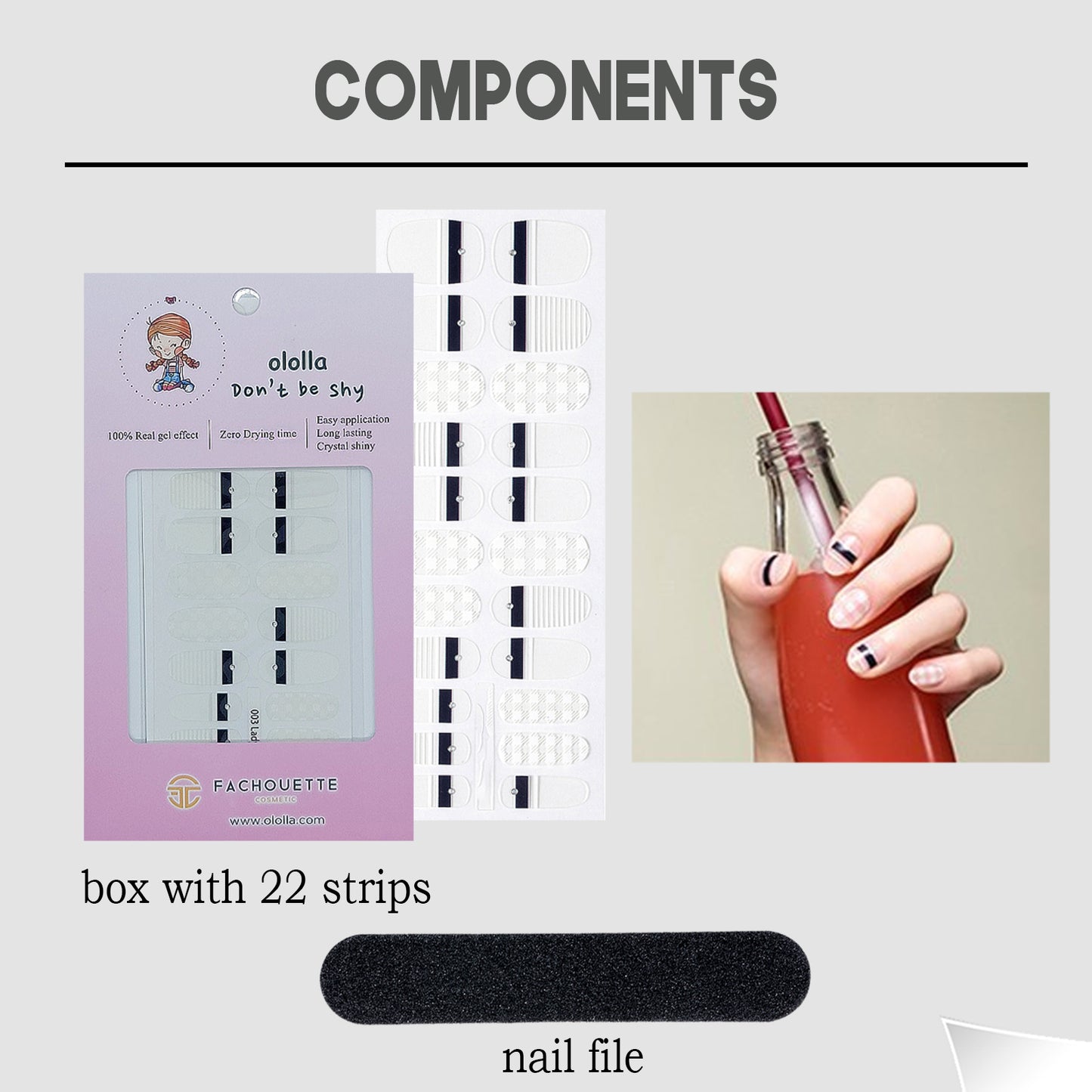 [FACHOUETTE] Gel Nail (FACHOUETTE.003)