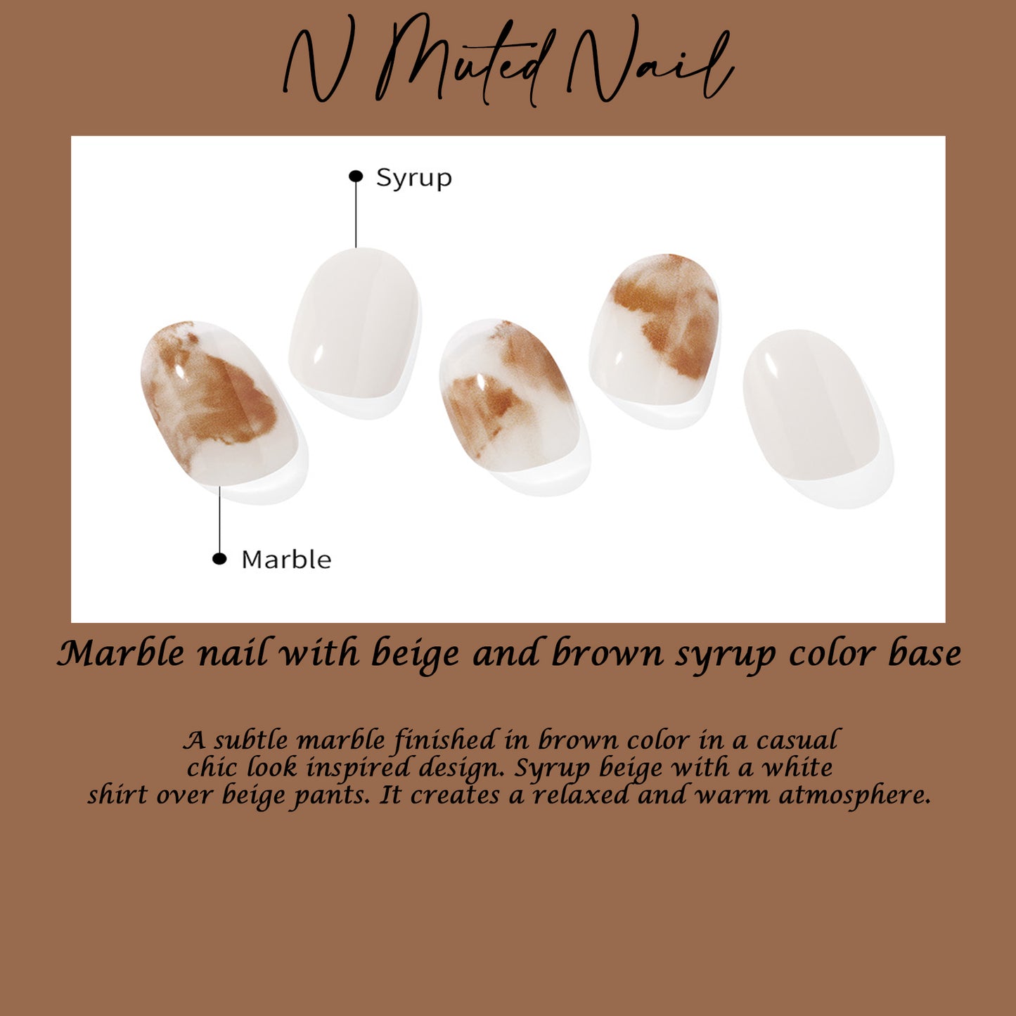 Ohora (N Muted Nail) 30pcs 16 Basic 14 Point Nail