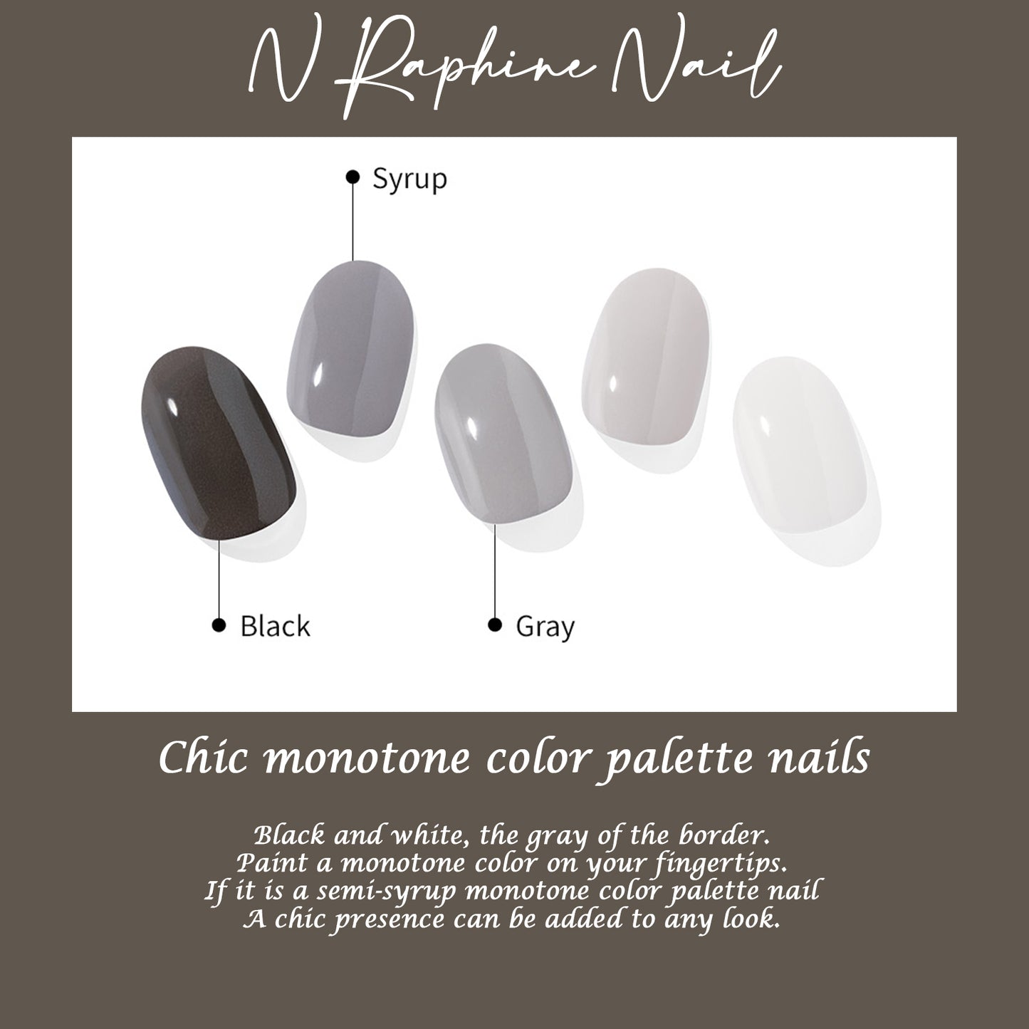 Ohora (N Raphine Nail) 30pcs 16 Basic 14 Point Nail