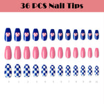 Muzmak (N Bubble Bubble Nail) 36pcs Nail Art Pattern Sticker Set Semicure Nail