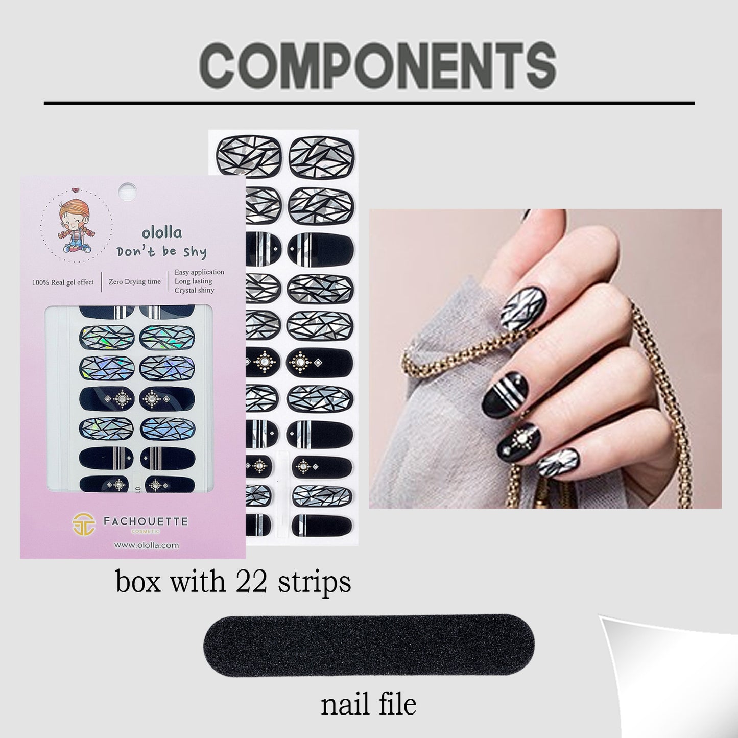 [FACHOUETTE] Gel Nail (FACHOUETTE.015)