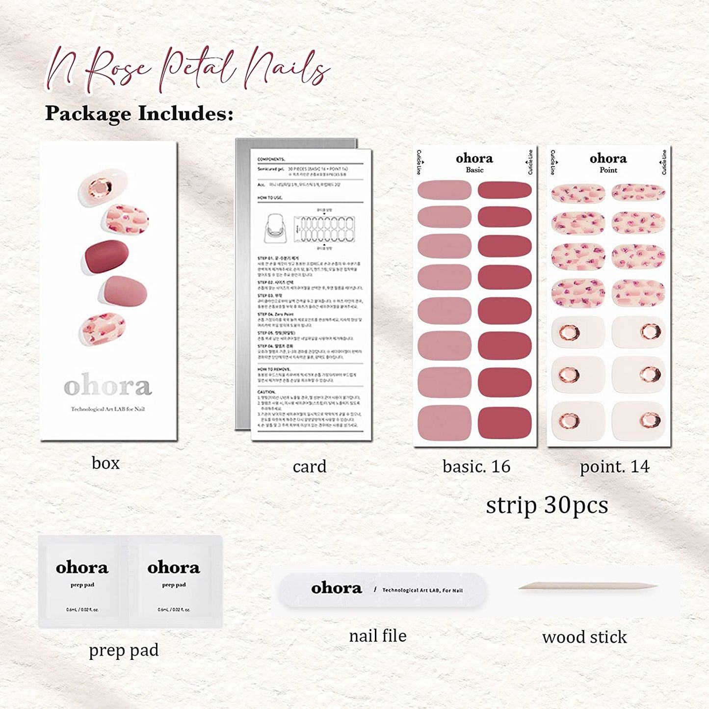 Ohora (N Rose Petal Nails)
