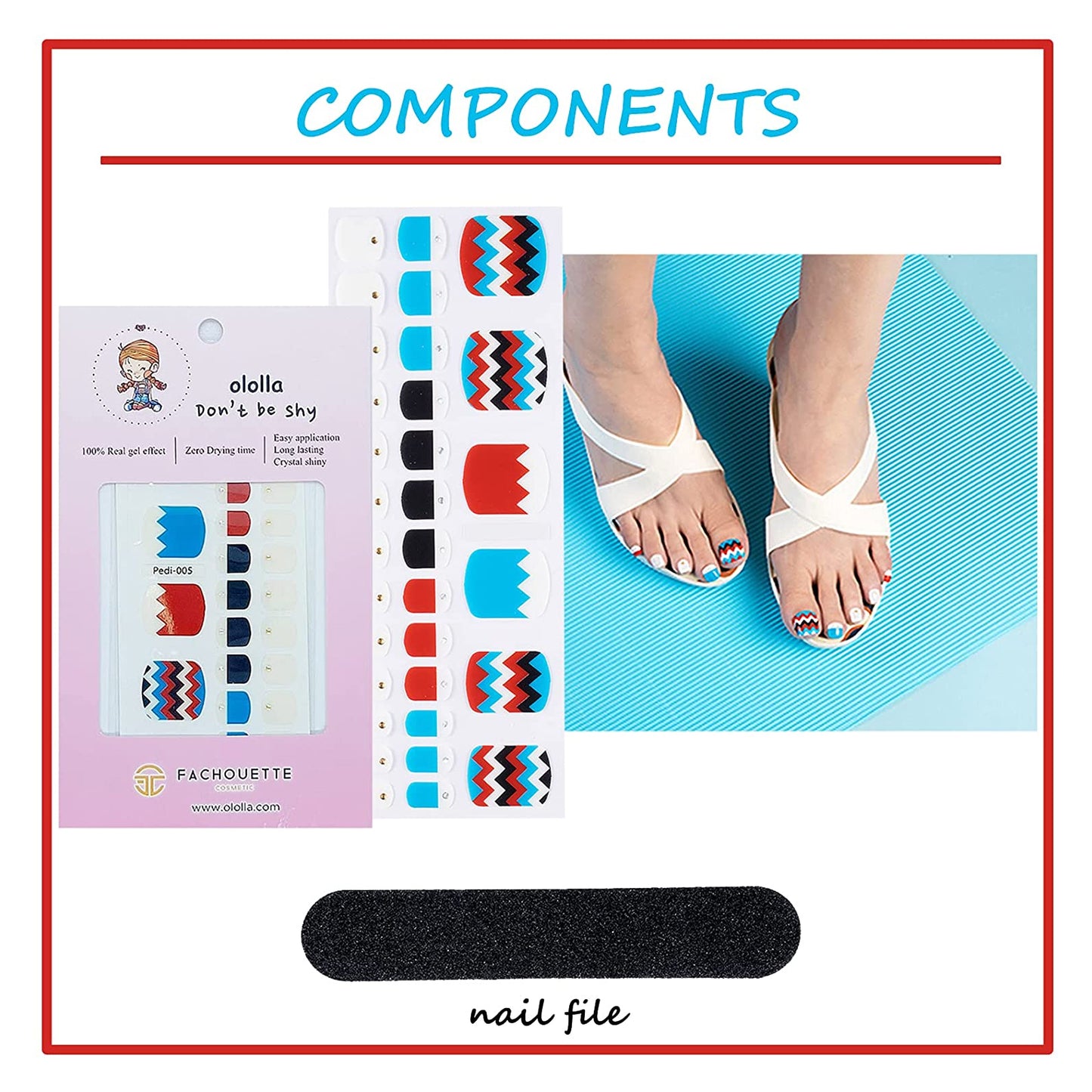 [FACHOUETTE] Pedi (Gel Style_005)