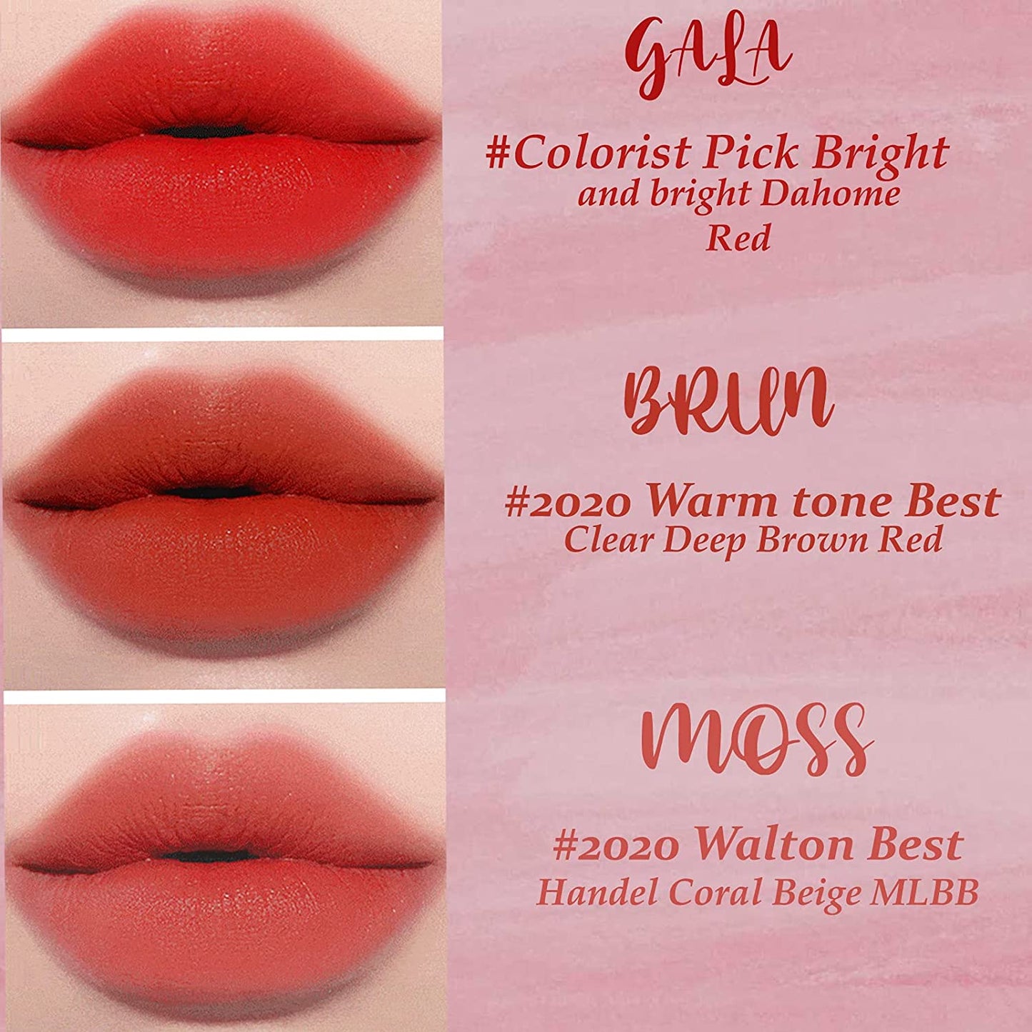 Forencos Mini Set Lip Tint Tattoo (Warm)
