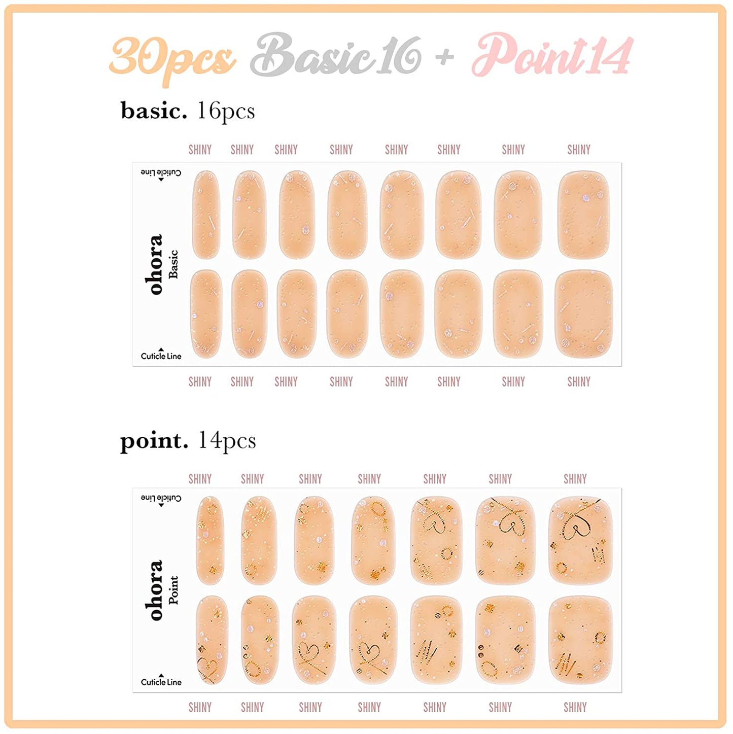 Ohora (N Apricot Sunshine Nails)