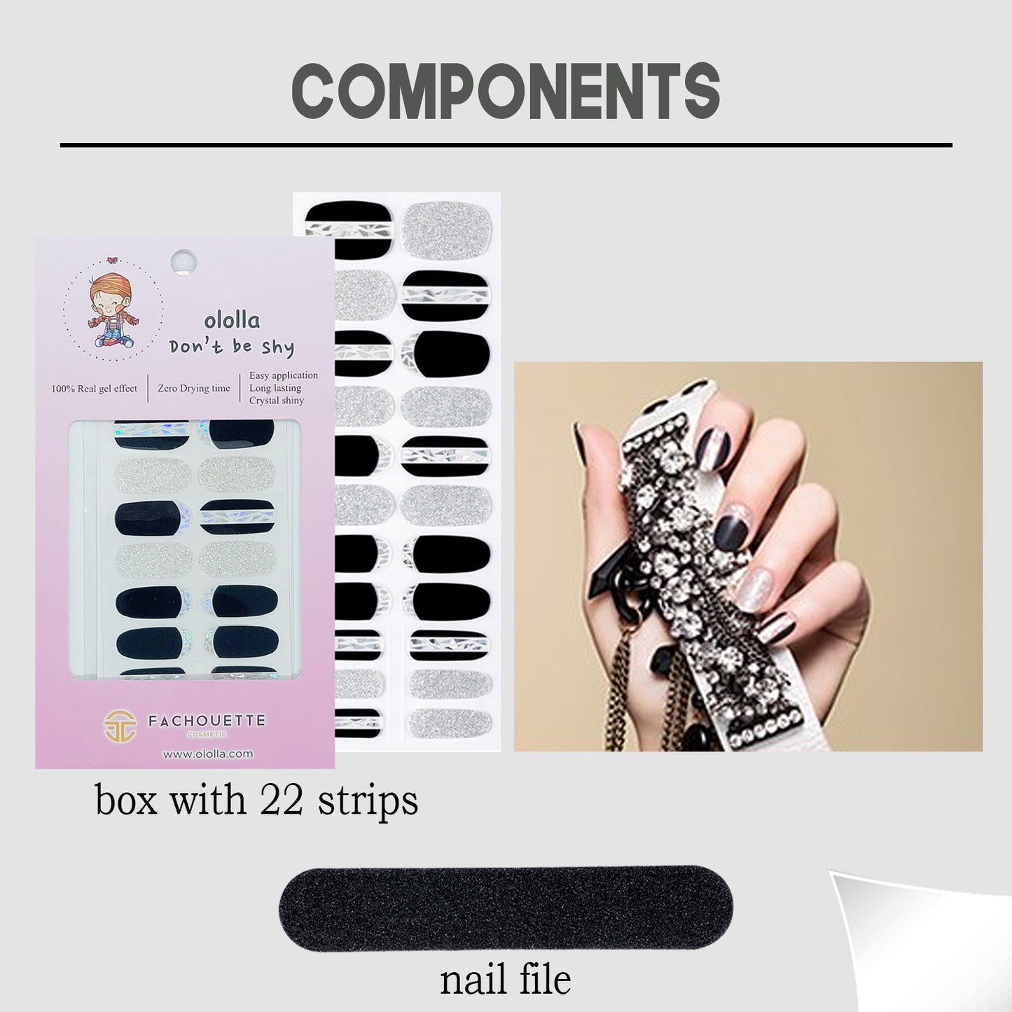 [FACHOUETTE] Gel Nail  (FACHOUETTE. 0012)