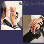 Muzmak (N Edge Line Nail) 36pcs Nail Art Pattern Sticker Set Semicure Nail