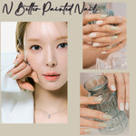 Ohora (N Better Painted Nail) 30pcs 16 Basic 14 Point Nail Art Pattern Sticker Set Semicure Nail