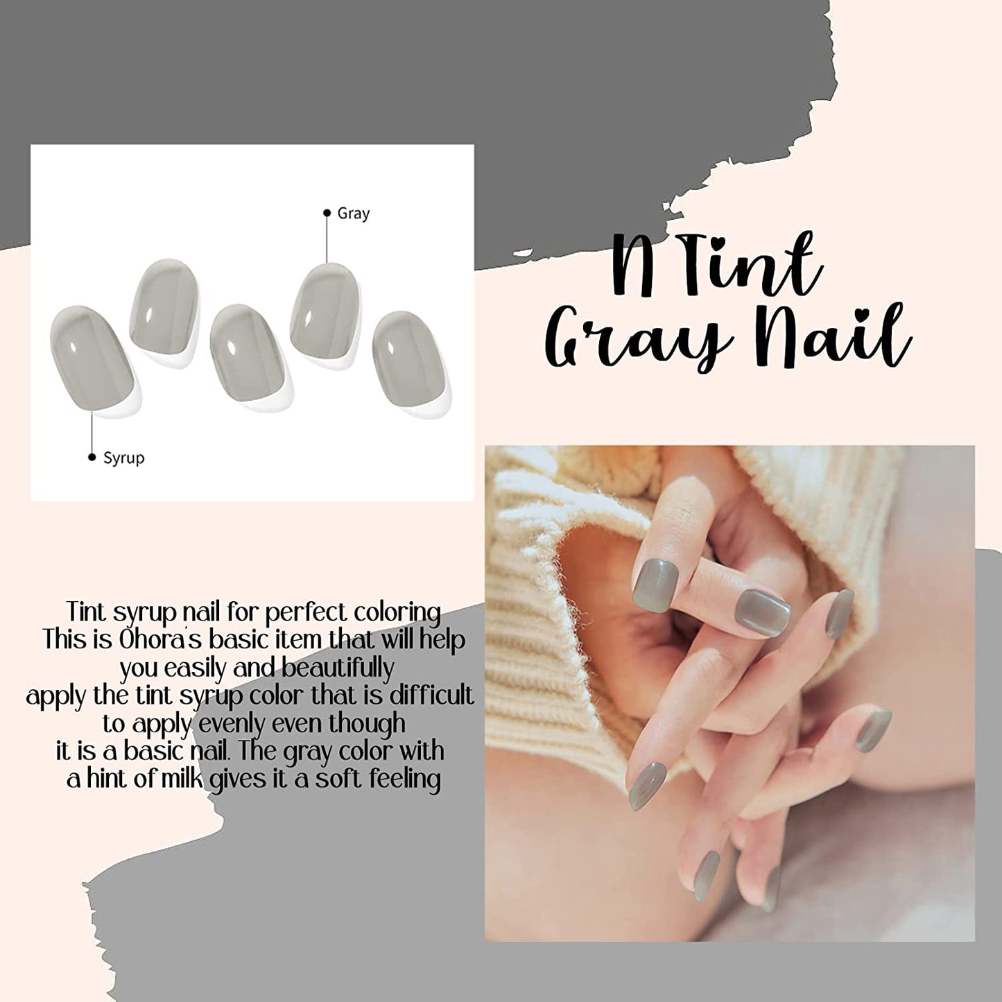 Ohora (N Tint Gray Nails)