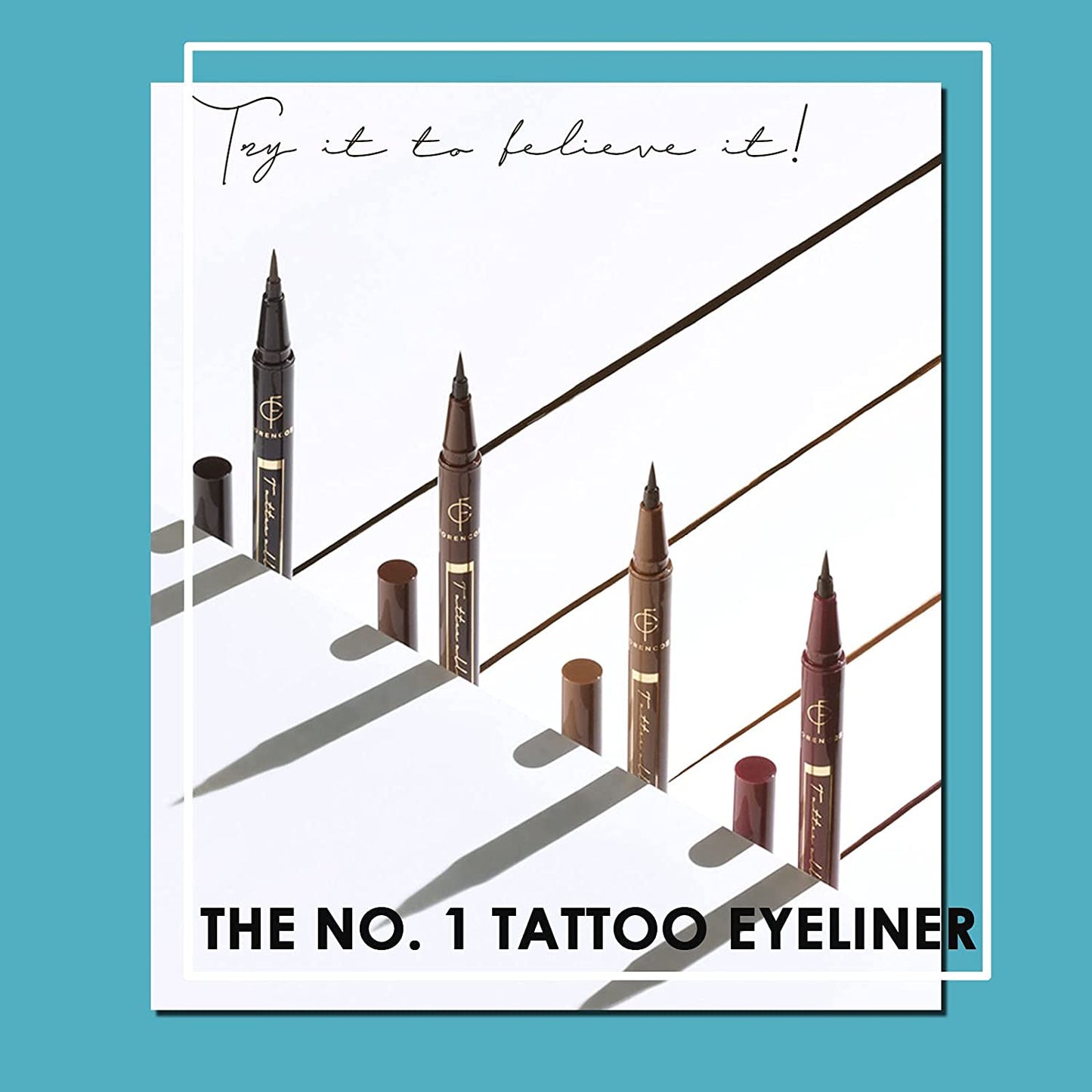 FORENCOS Tattoo All Proof Liquid Eyeliner 4 Types