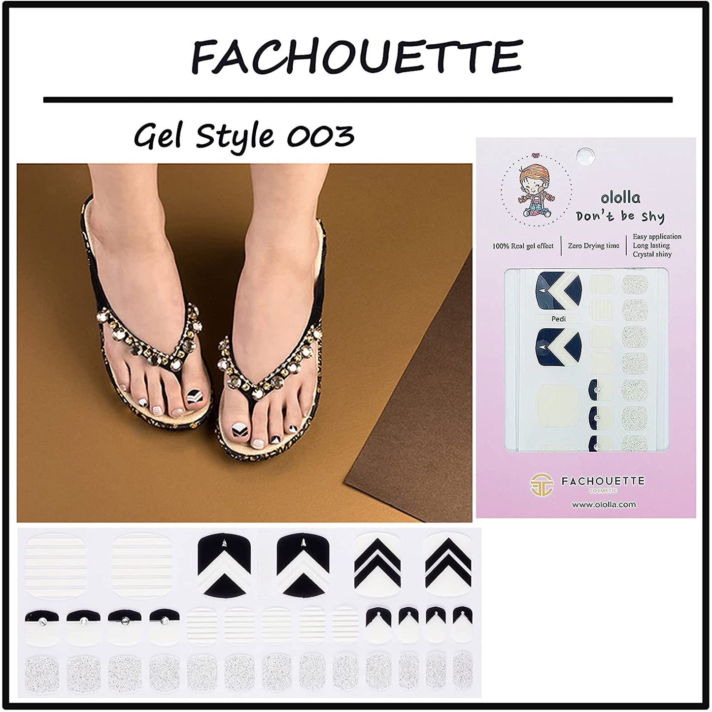 [FACHOUETTE] Pedi (Gel Style_003)