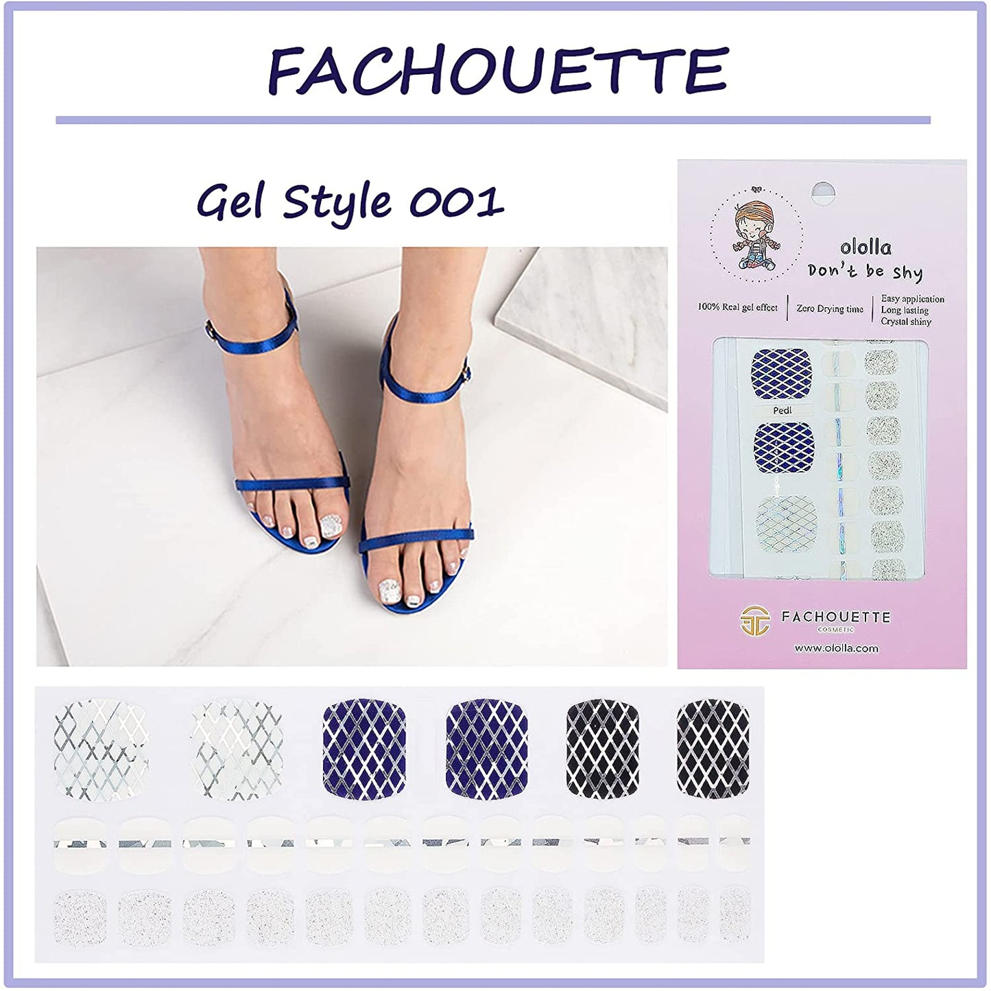 [FACHOUETTE] Pedi (Gel Style_001)