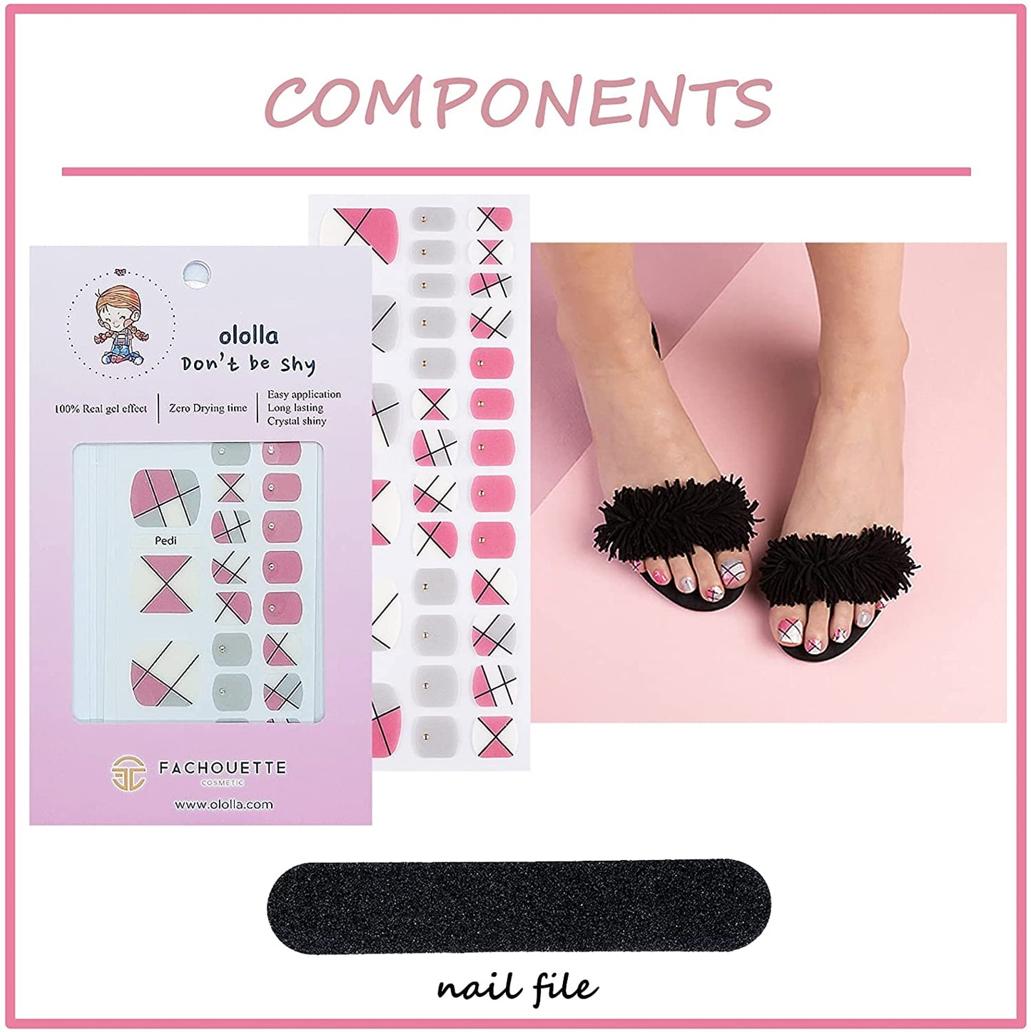 [FACHOUETTE] Pedi (Gel Style_002)