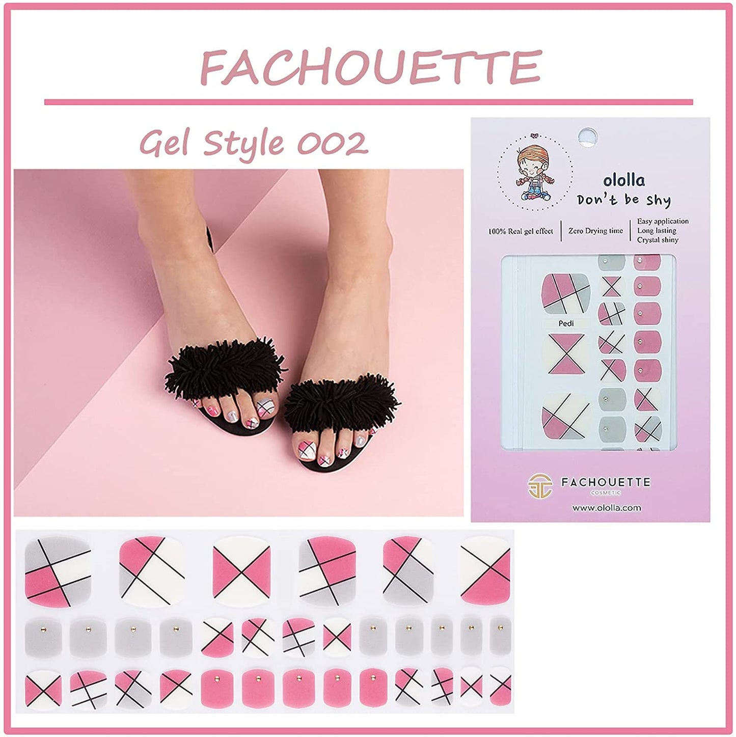 [FACHOUETTE] Pedi (Gel Style_002)