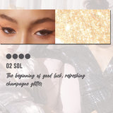 FORENCOS Metal Glitzy Glitter 5 Stunning Shades