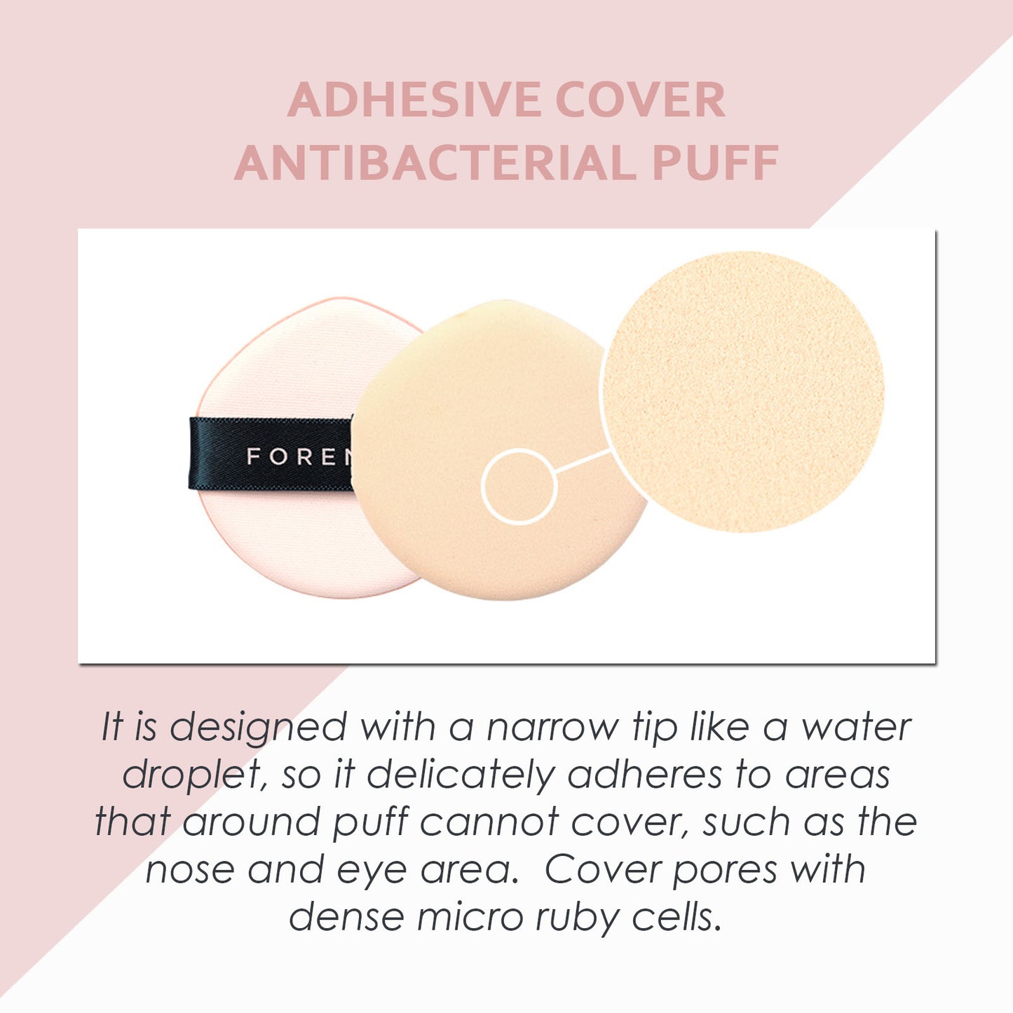 FORENCOS Bare Fit Lasting Cushion Set