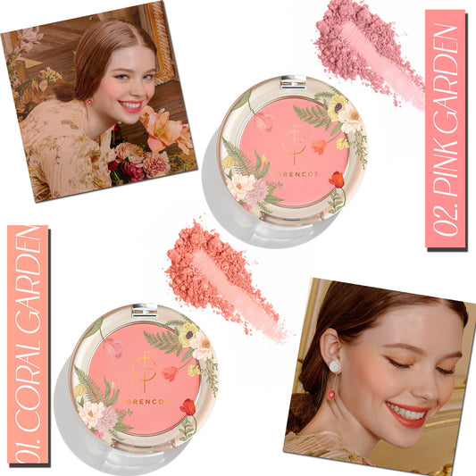 Forencos Floor Blusher Pastel Color Powder Cheek Blush 2 Types