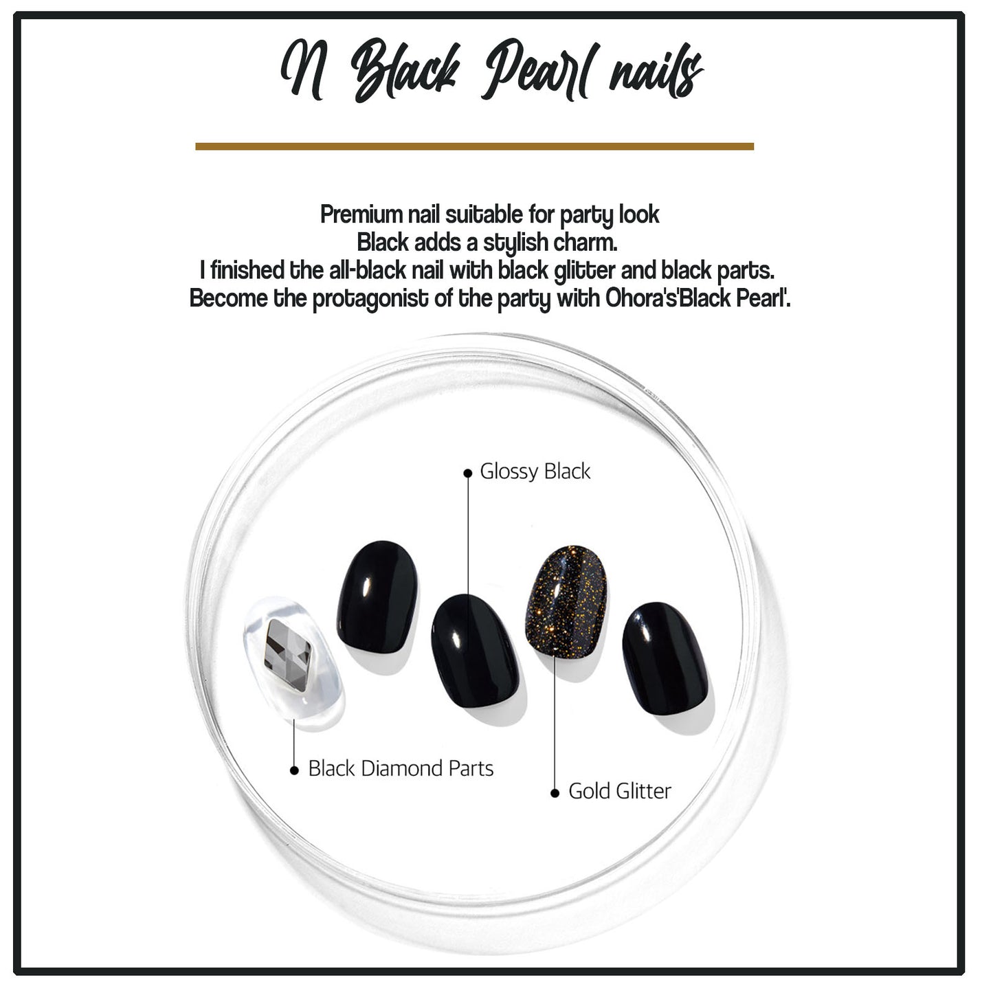 Ohora (N Black Pearl Nails)