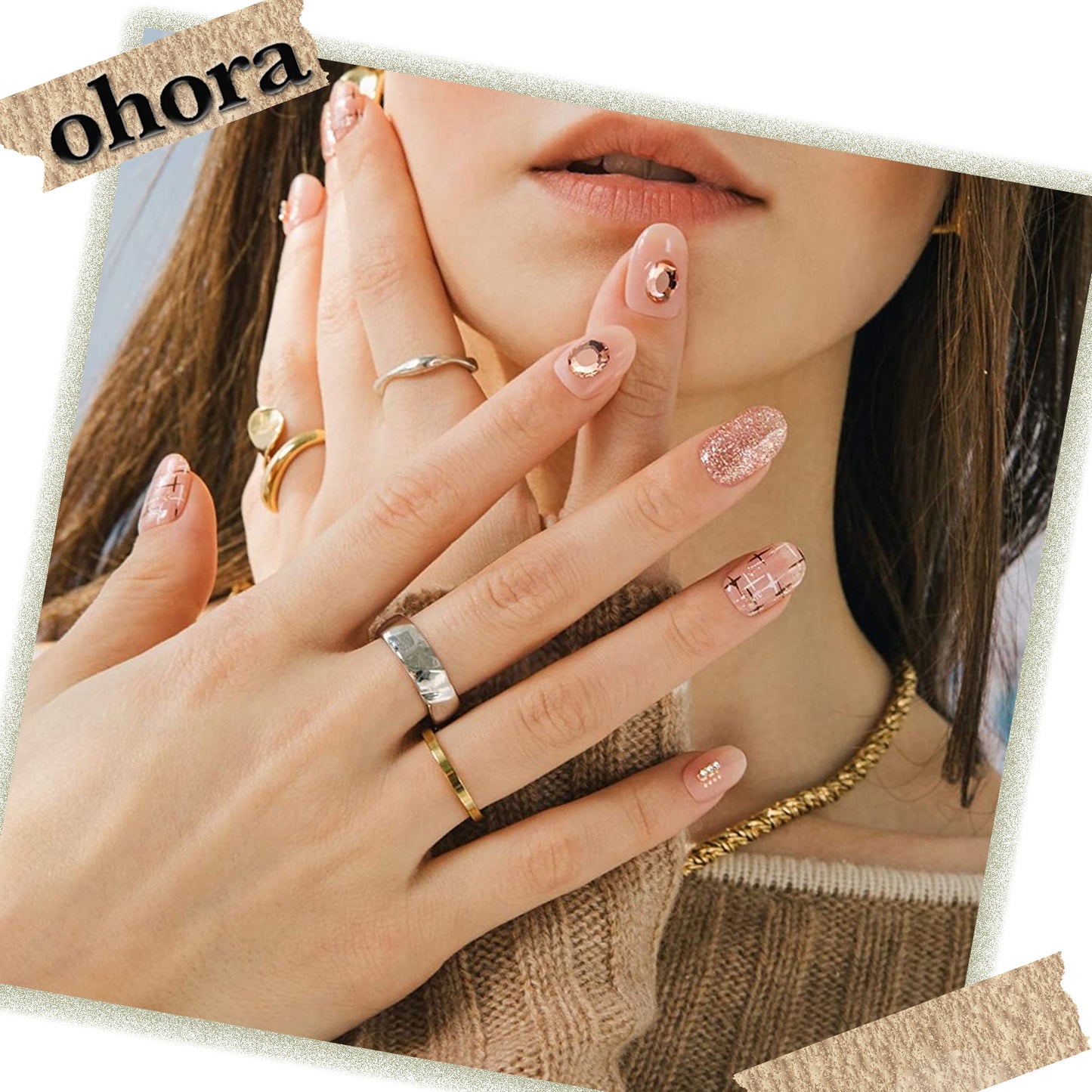 Ohora (N Coco Tweeed Nails)