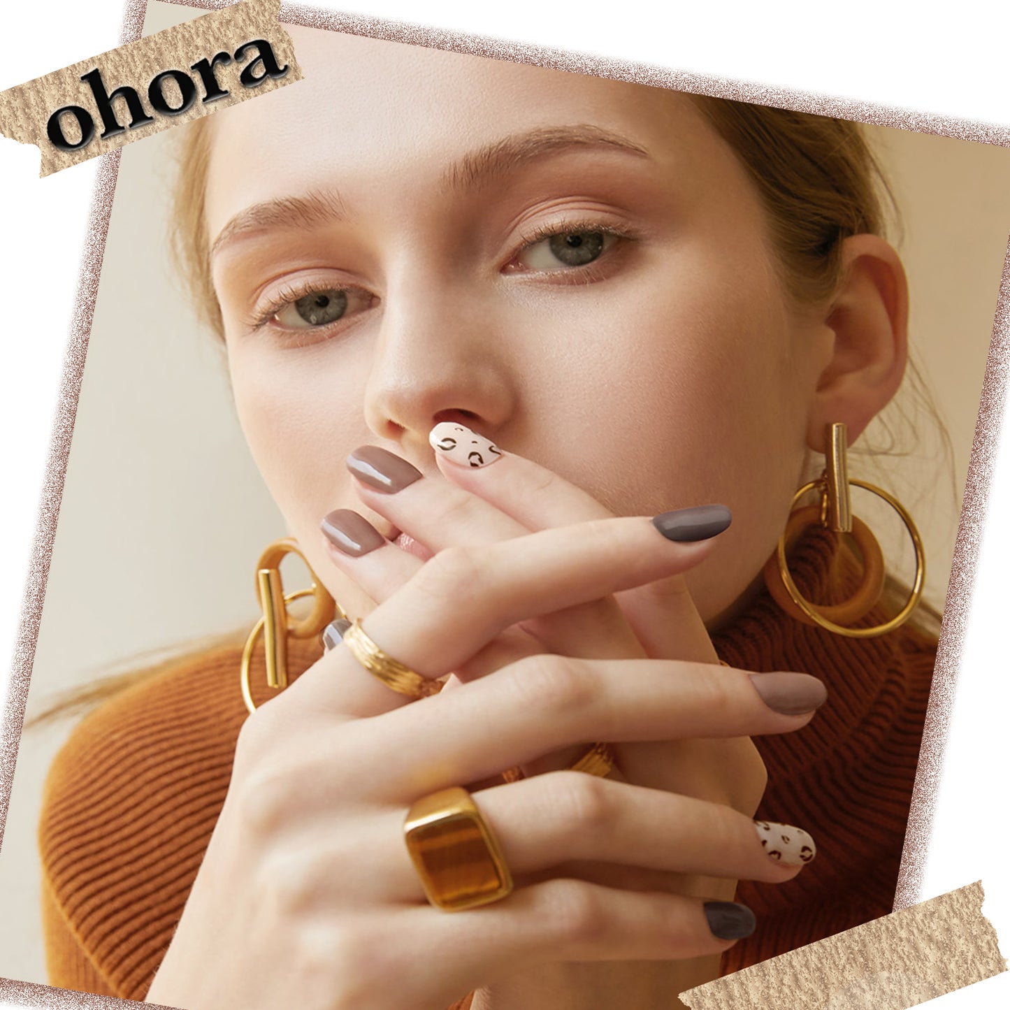 Ohora (N Cozy Leopard Nails)