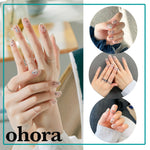 Ohora (N Peacock Drop Nails )