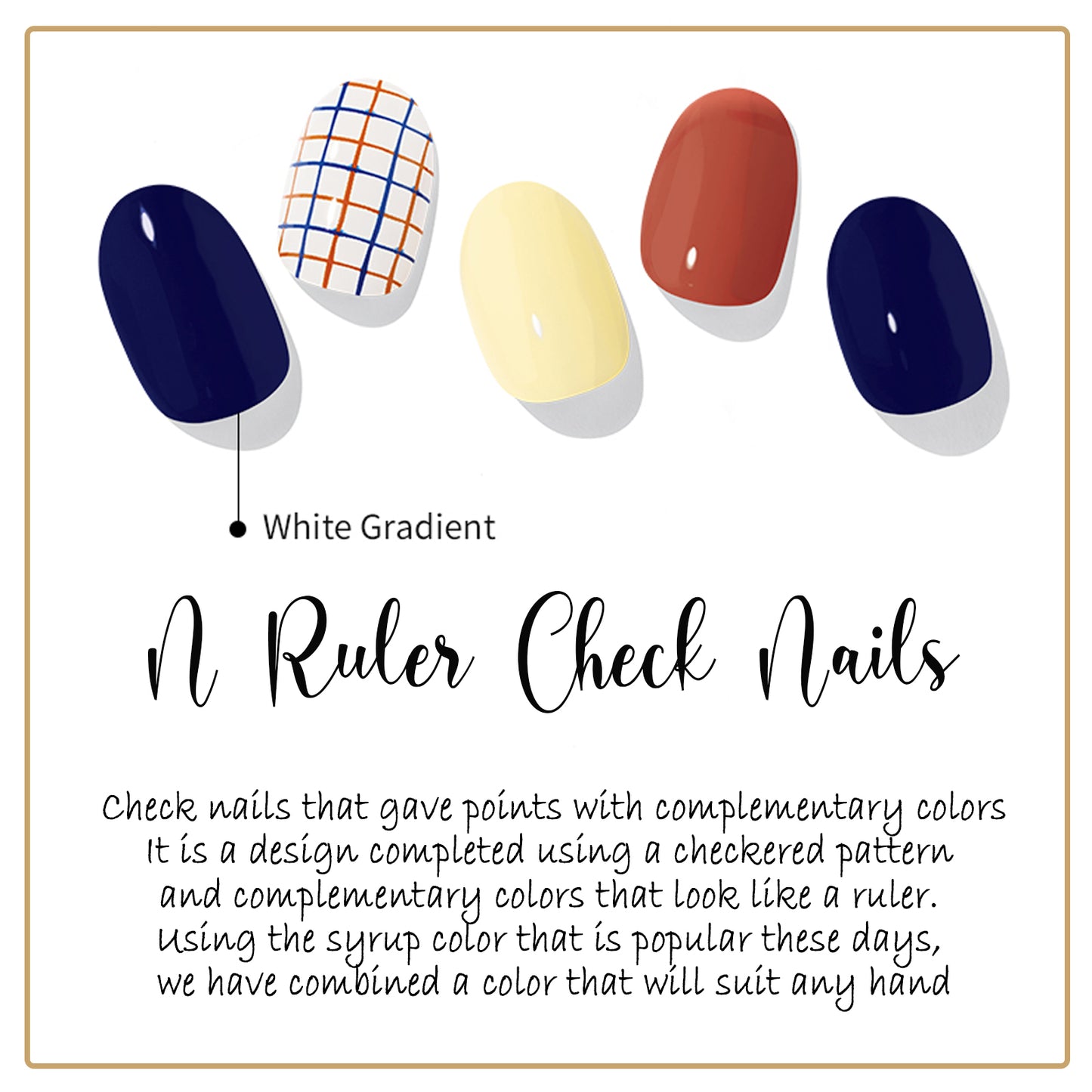 Ohora (N Ruler Check Nails)