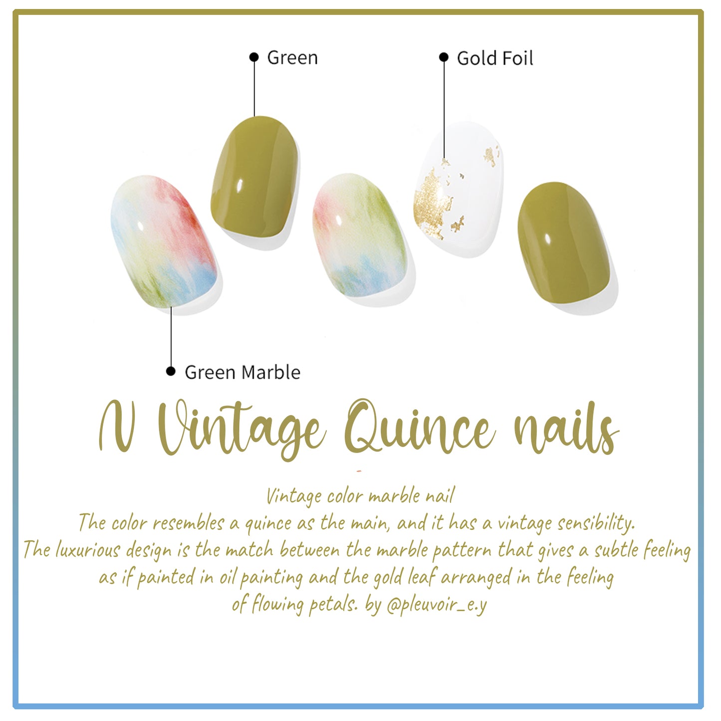 Ohora (N Vintage Quince Nail)