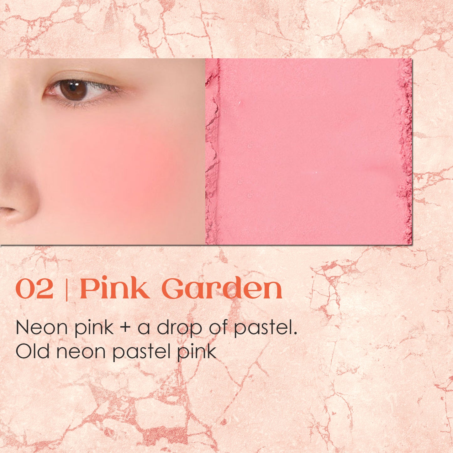 Forencos Floor Blusher Pastel Color Powder Cheek Blush 2 Types