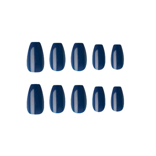 Muzmak (N Modern Navy Nail) 36pcs Nail Art Pattern Sticker Set Semicure Nail