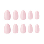 Muzmak ((Almond) N Strawberry Latte Nail) 36pcs Nail Art Pattern Sticker Set Semicure Nail