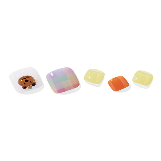 Ohora (P Teddy Bear Orange Check Pedi)