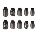 Muzmak ((Coffin) N Stone IceNail) 36pcs Nail Art Pattern Sticker Set Semicure Nail
