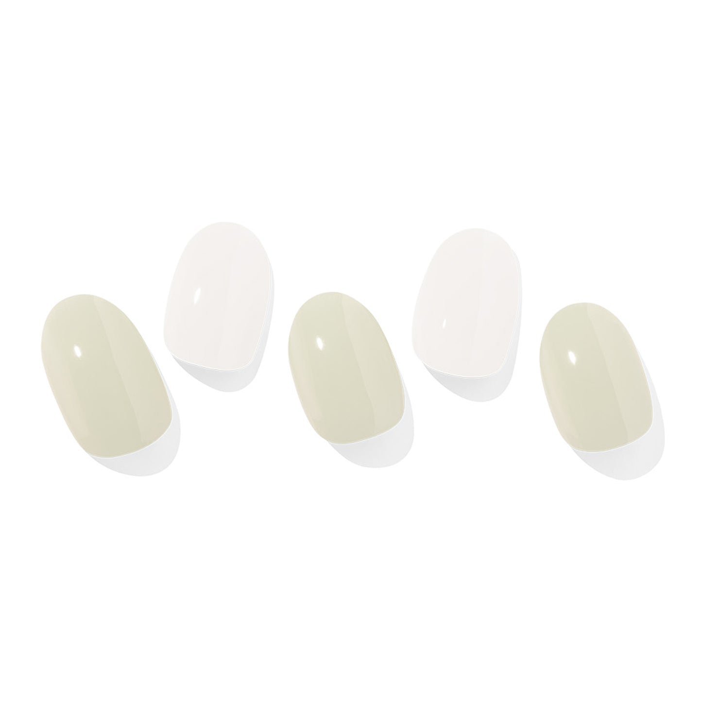 Ohora (N Better Painted Nail) 30pcs 16 Basic 14 Point Nail Art Pattern Sticker Set Semicure Nail