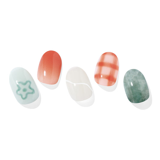 Ohora (N Flop Nail) 30pcs 16 Basic 14 Point Nail Art Pattern
