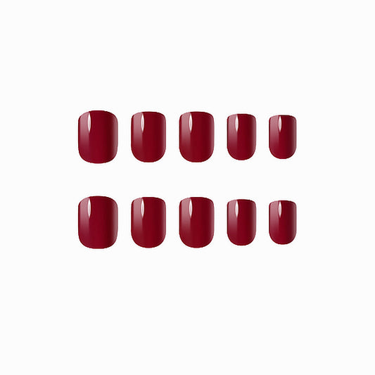 Muzmak (N Best Red Nail) 36pcs Nail Art Pattern Sticker Set Semicure Nail