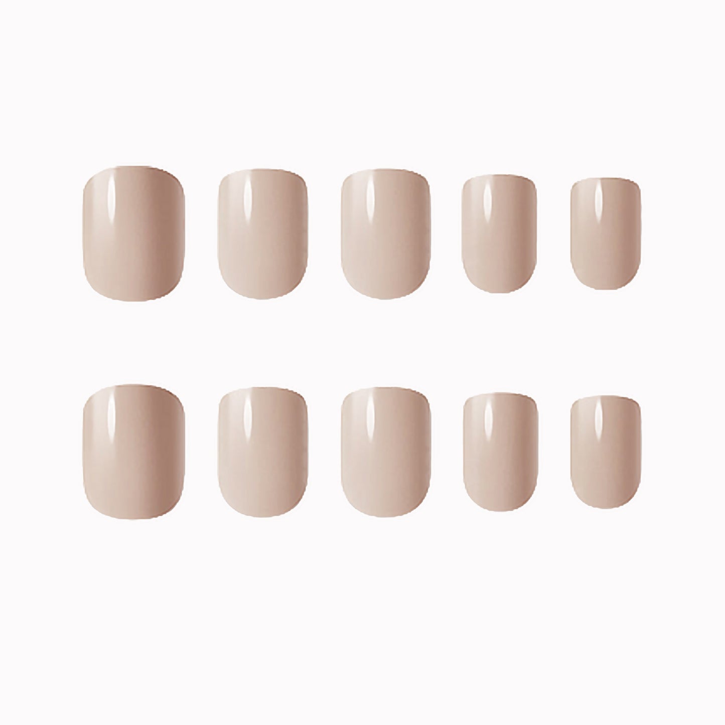 Muzmak (N Cream Beige Nail) 36pcs Nail Art Pattern Sticker Set Semicure Nail