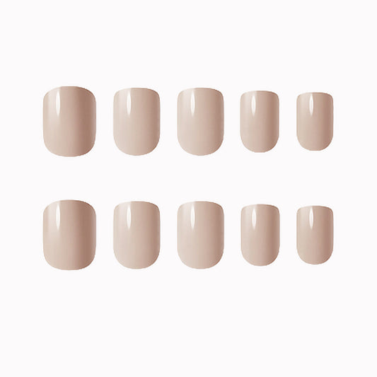 Muzmak (N Cream Beige Nail) 36pcs Nail Art Pattern Sticker Set Semicure Nail
