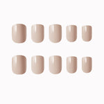 Muzmak (N Cream Beige Nail) 36pcs Nail Art Pattern Sticker Set Semicure Nail